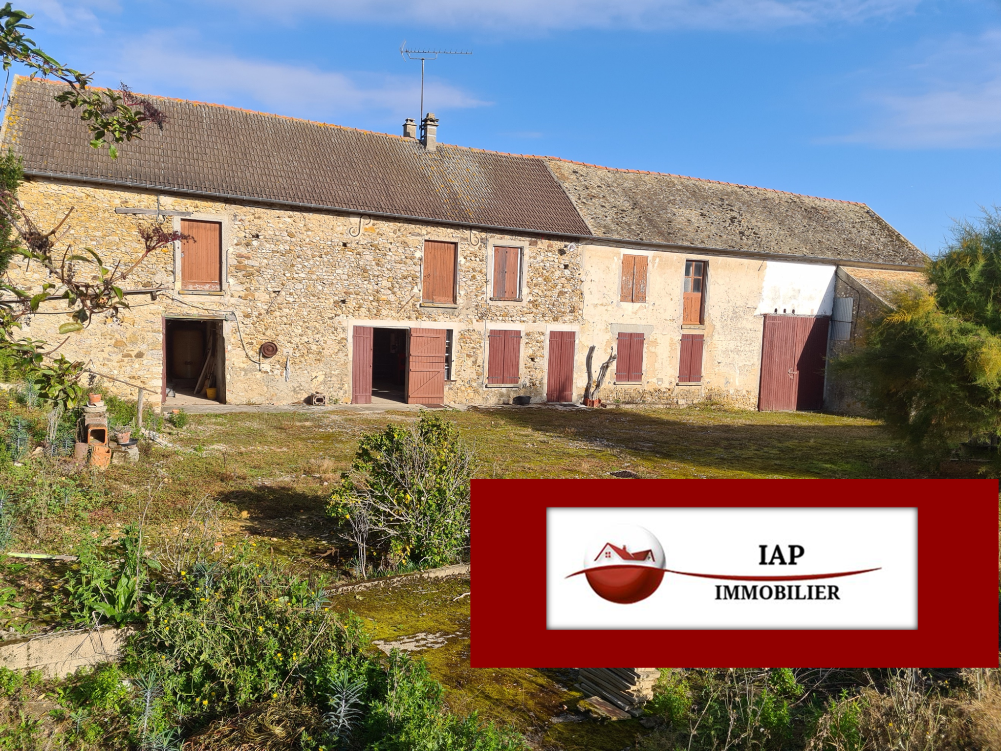 ORGERUS 2 KMS Grange à rénover ISSUE DE LA DIVISION D'UN COR